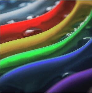 Le polydiméthylsiloxane (PDMS) mouillant par l’eau